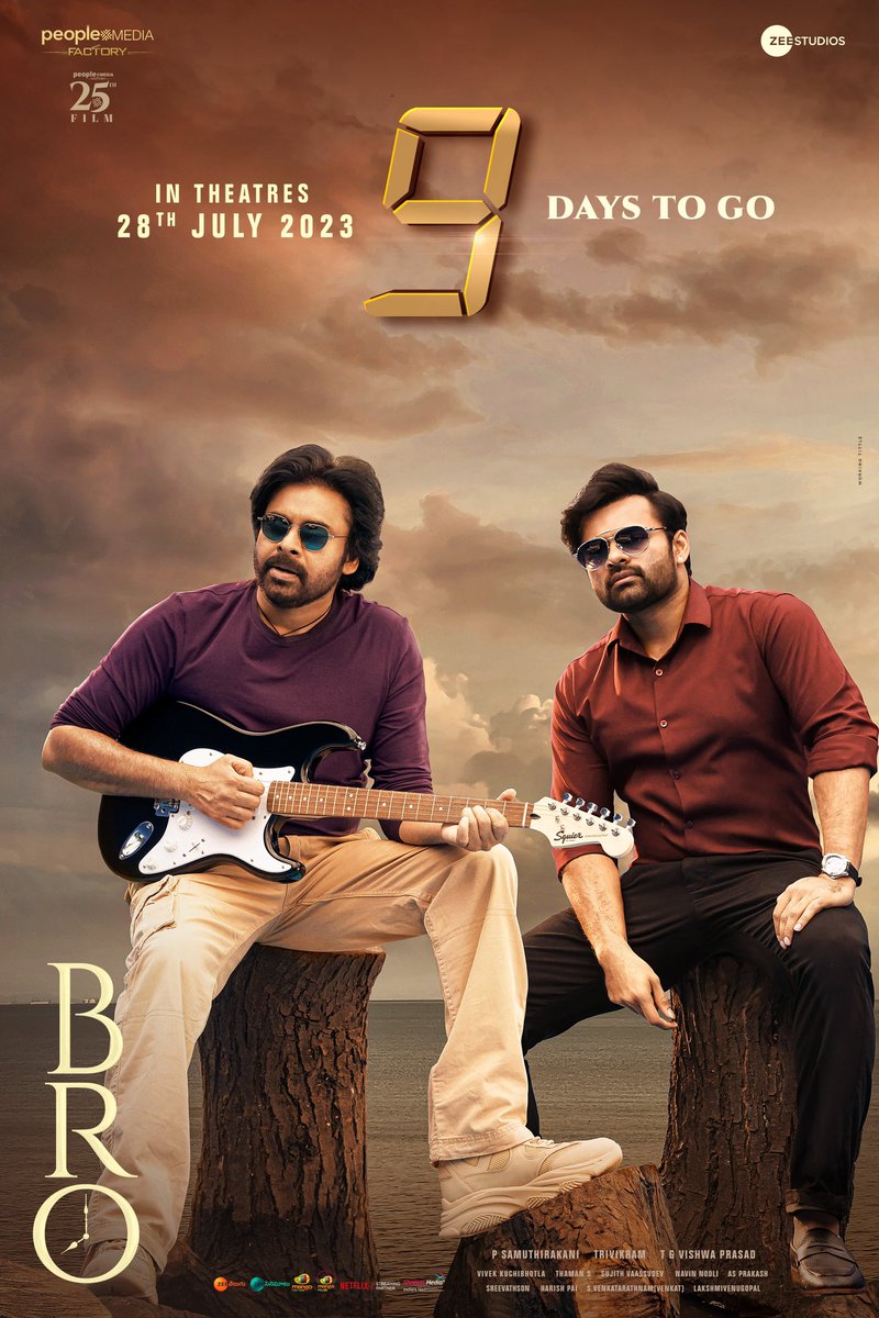 IamSaiDharamTej's tweet photo. ఈసారి స్ట్రింగులు తెగిపోవడం ఖాయం 😉
#BroTheAvatar in 9 Days 🤞

#BroTheAvatarFromJuly28th https://t.co/8miaZzXDqc
