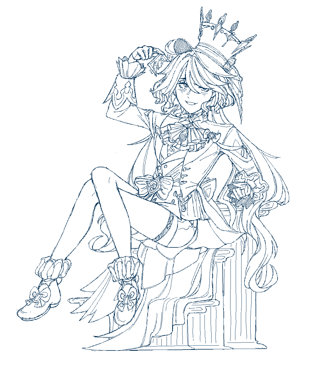schmucick's tweet photo. ayo focalors nation rise

#art  #Doodles  #fanart  #GenshinImpact  #Focalors  #sketch #fontaine https://t.co/vS5IRLiUXn