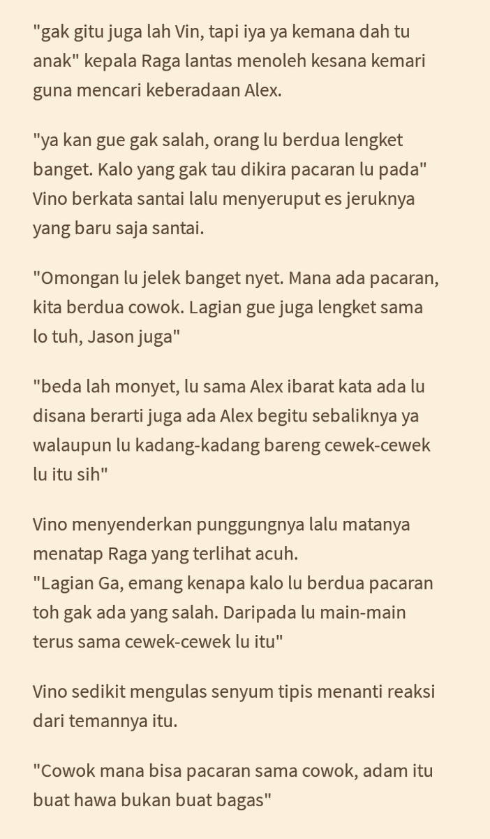 Sskyzone00's tweet photo. Chapter 2 "raga"

Jn as Vino Anggara Herianto https://t.co/T5ttGChgJA