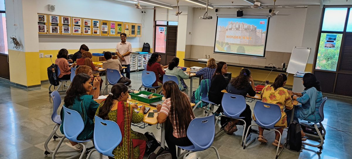 Labonibanerjee's tweet photo. Attending an IB workshop is always a unique opportunity to unlearn and then relearn. Looking at the Enhanced PYP principles and practices with different lenses. Thank you @abhimanyudg77 @SREELATHAKUMAR @iborganization https://t.co/0ZBFoTff3e