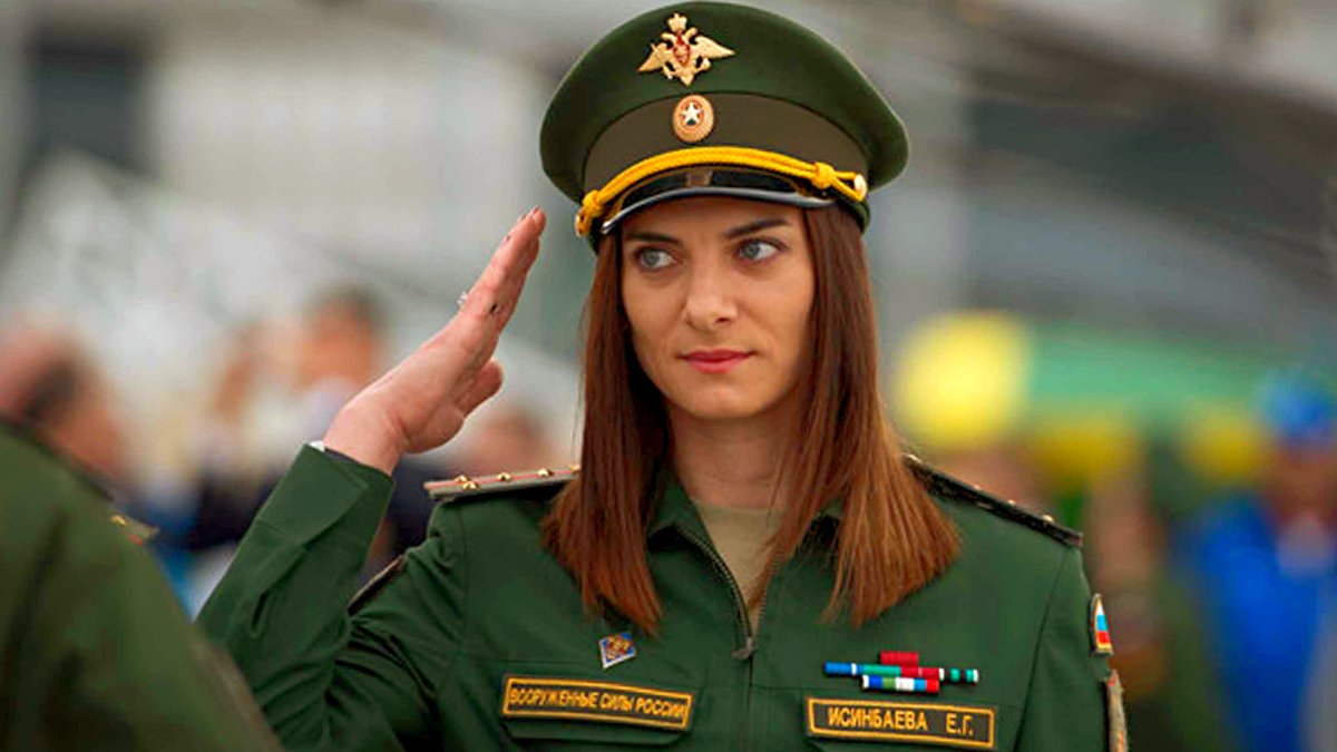 Исинбаева искусно владеет шестом ...мозг не задет