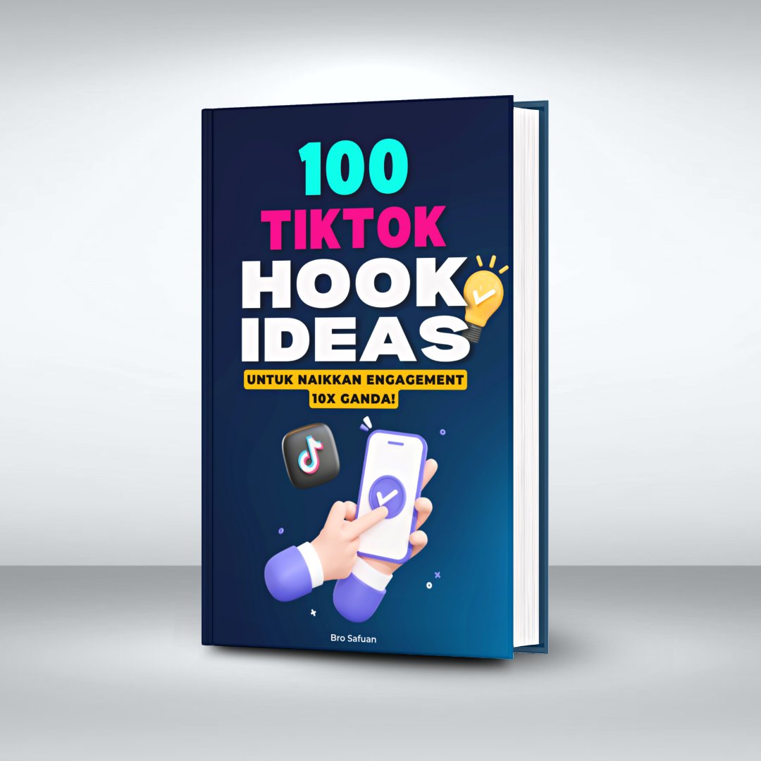 Alhamdulillah E-Book ni finally siap! 🙌🏻

Saya akan launch E-Book ni harini, pukul 9.00 malam! 🔥

But, saya nak bagi dekat 10 orang bertuah untuk dapatkan lebih awal secara PERCUMA! ✅

Cara dia korang just :

1. Follow &amp; Retweet
2. Reply "SAYA NAK!"

Nanti saya akan pilih! 😉