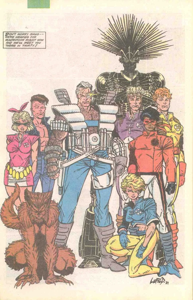 This is the New Mutants I wanted forever. 

#NewMutants #RobLiefeld @robertliefeld