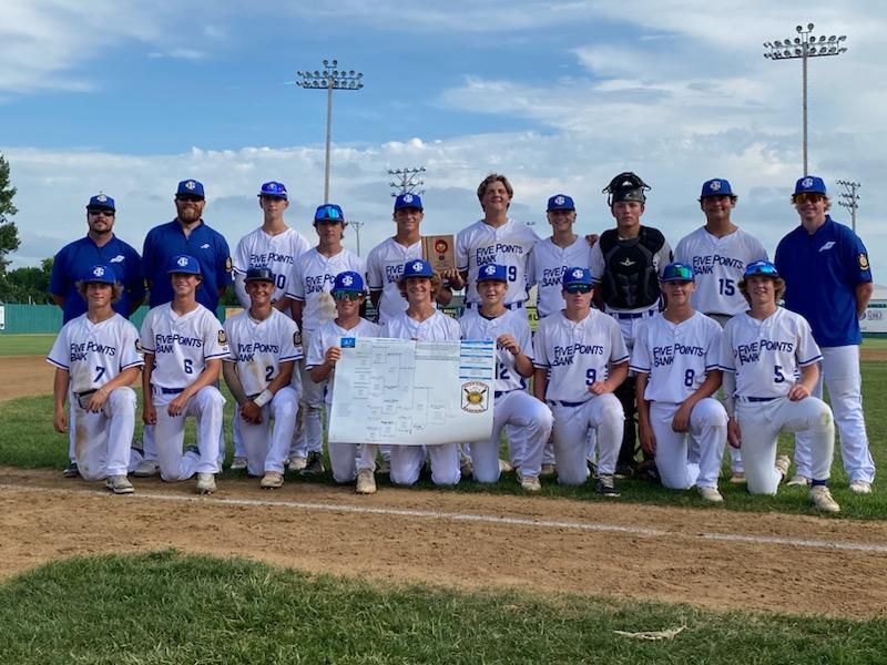 LegionGi's tweet photo. Five Points Bank is your Juniors A7 District Champions! We're heading to State in Bennington starting Saturday! https://t.co/vTBiSGt1LP