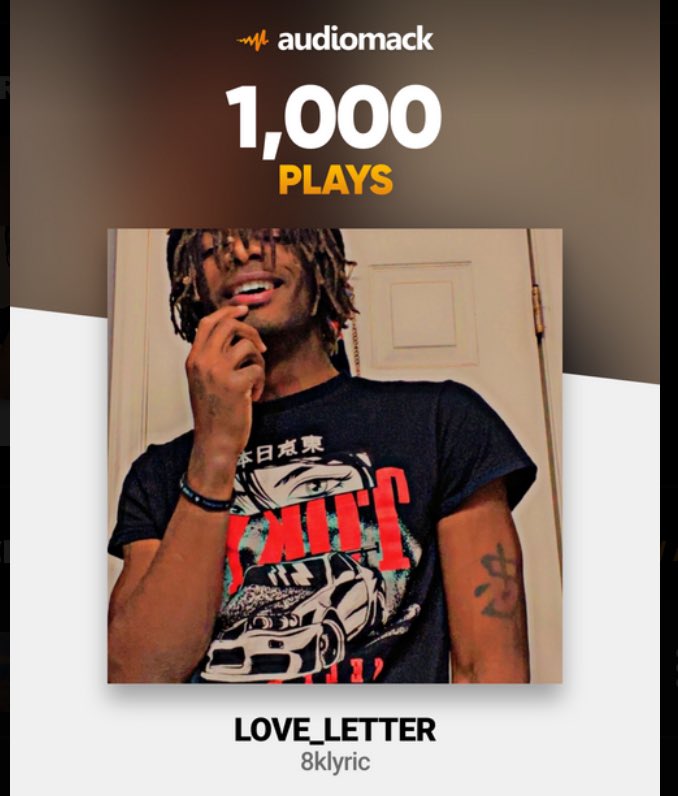 8Klyric's tweet photo. THANK YOU ALL WHO SUPPORT ME I WONT LET YALL DOWN 888 4L https://t.co/10iEk9yQvO