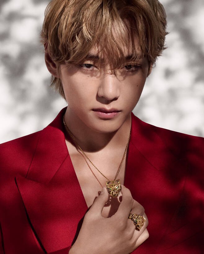 vminiecats's tweet photo. — OFICIALMENTE #V SE CONVIERTE EN EL NUEVO EMBAJADOR DE LA MARCA DE JOYERÍA LUJOSA 'CARTIER'.

Recientemente se informó que Taehyung de #BTS es nombrado como nuevo embajador de Cartier y además se convierte en el nuevo rostro de la nueva campaña de Cartier.  (+) https://t.co/zY9qCyPKZg