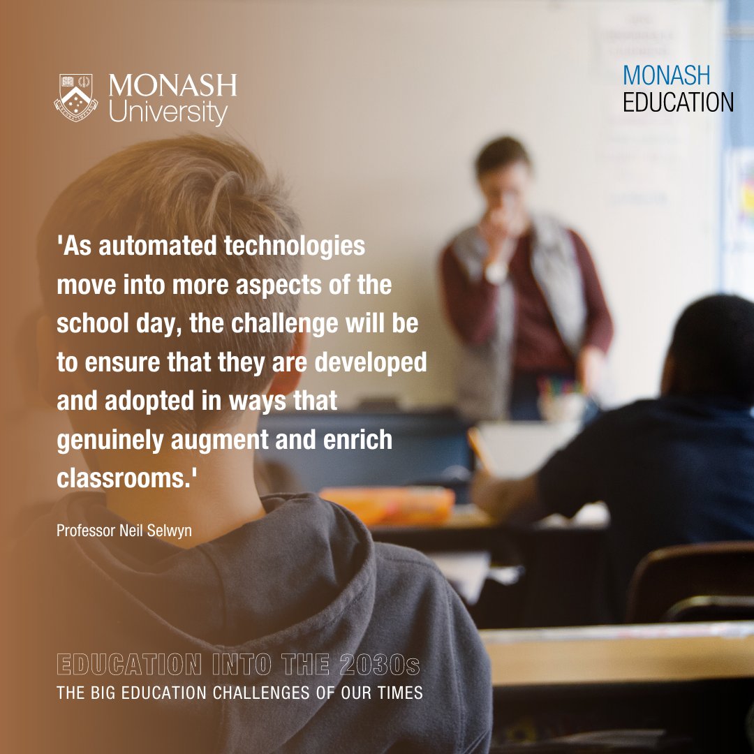 Monash Education tweet media