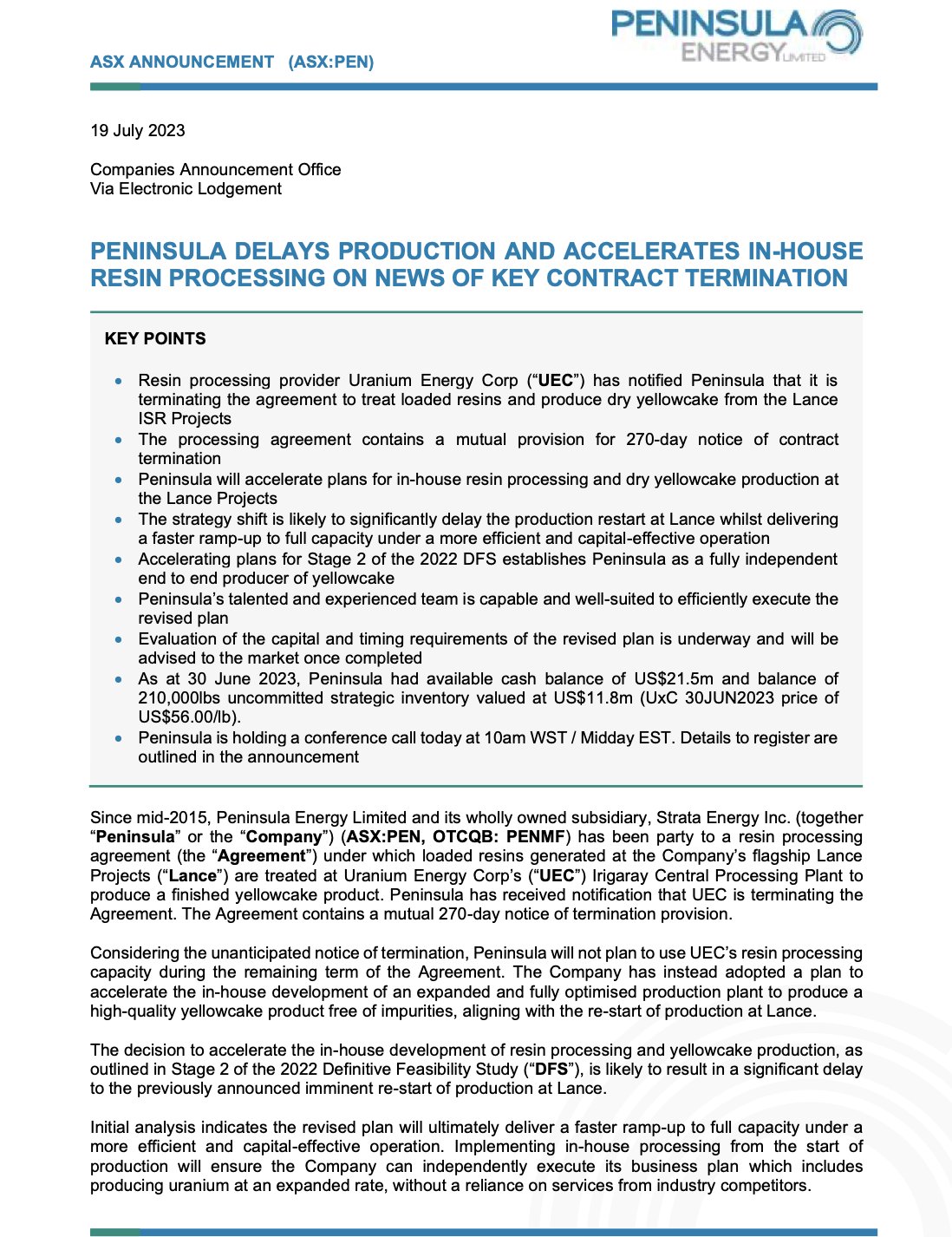 Asx news today deals