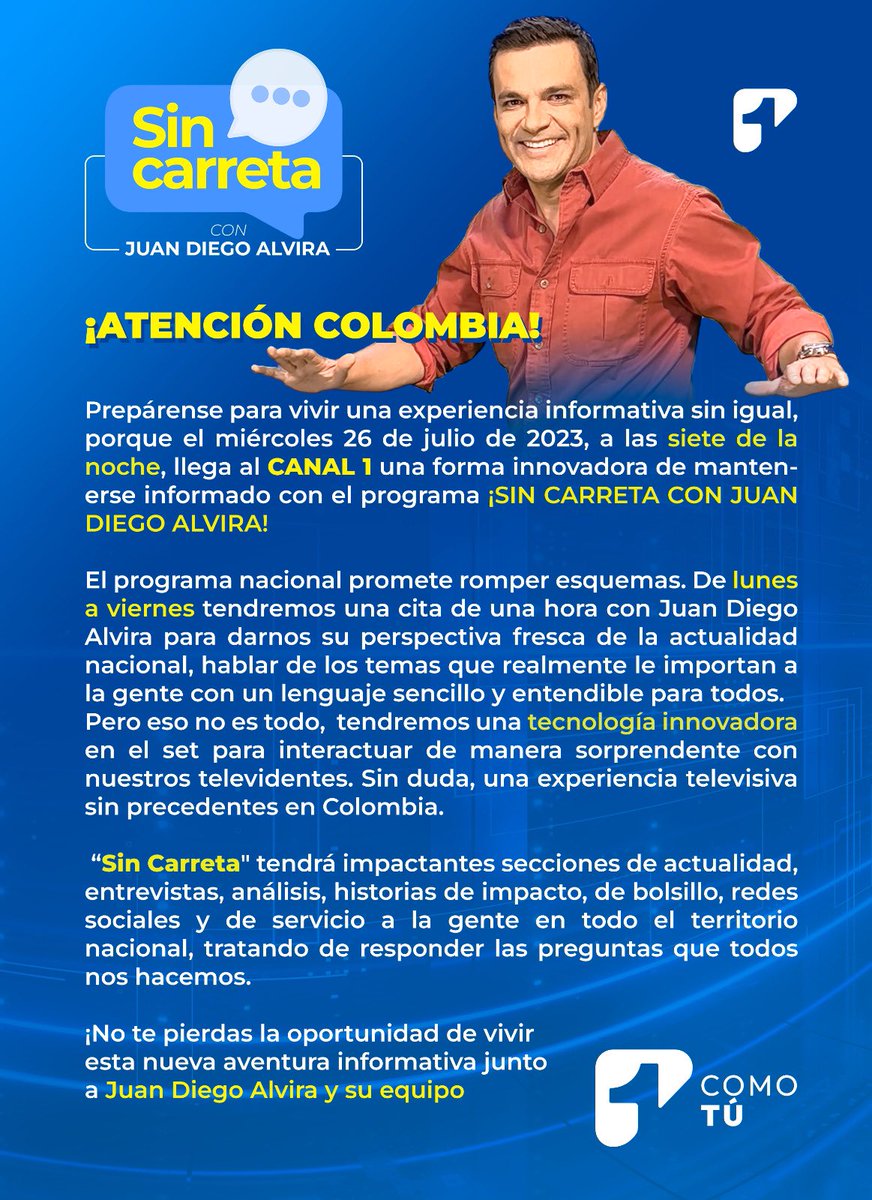 Juan Diego Alvira tweet media