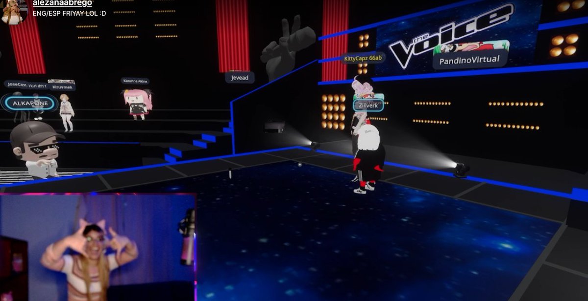 No lo había mencionado por acá xd pero se logró banda jsjs pasamo' a la siguiente fase del evento de la voz vrchat con <a href="/Zilverk/">Zilverk VTUBER</a> casi me daba el soponcio, el mimisqui, el telele y el patatus por el  voto decisivo de <a href="/MYMALK4PON3/">ALK4PON3</a> vengaaa 🥳