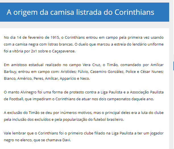 Vivimarques88's tweet photo. Sobre a origem da camisa listrada do Corinthians. 

Não nos esqueçamos NUNCA... https://t.co/vOkMXHceIo