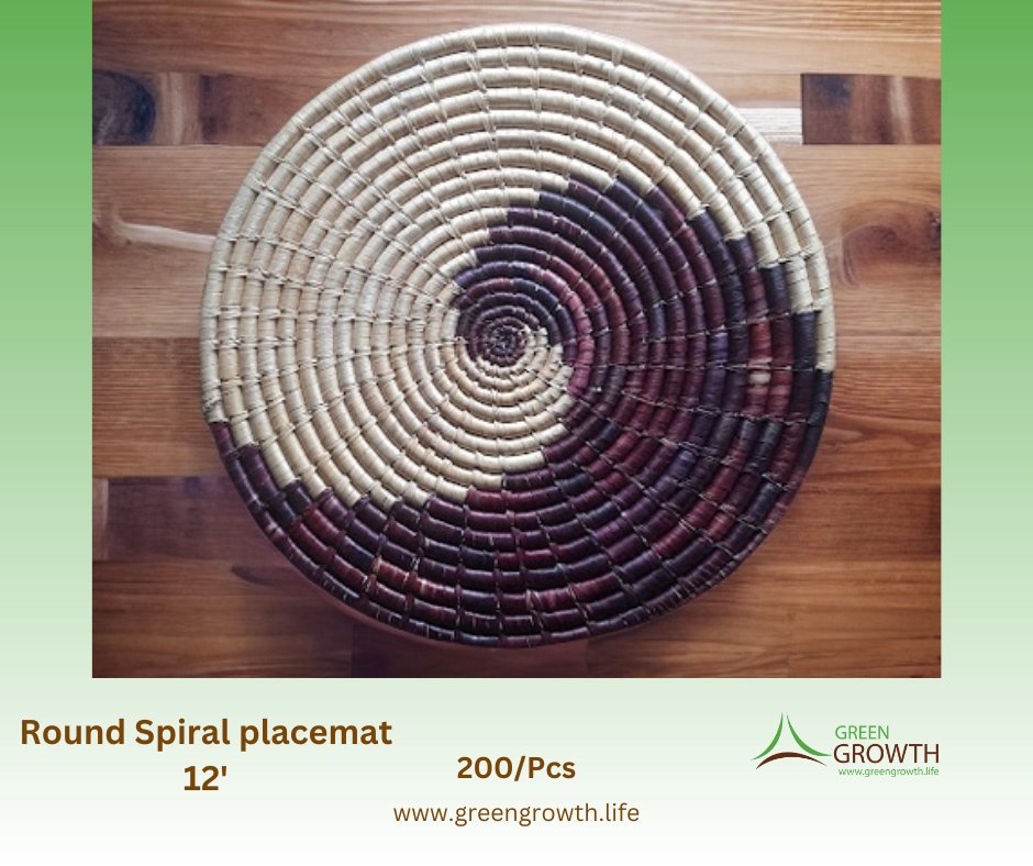 KARESAorg's tweet image. Round Spiral Placemat 12'

✅We have multipurpose Round Spiral placemat of 12 inches

✅Our multipurpose Round Spiral placemat is made from quality material and is very durable and beautiful

Order here:
greengrowth.life/product-detail…

#GreenGrowth #Nepal #bioproduct #local #Sustainable