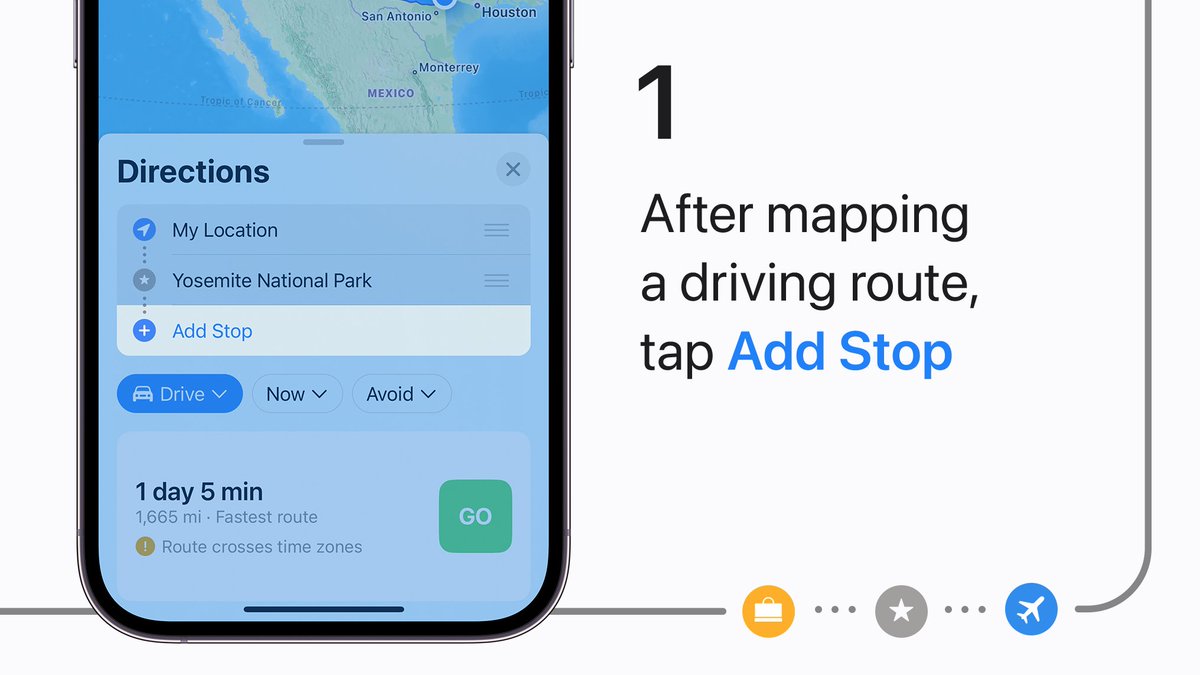 nikunjbbsr's tweet photo. It’s road trip season! Plan your route to include all the best places to stop along the way. 

You can add multiple stops to your route in Maps. Here’s how.

#maps #latest #NEW #Apple #INDIA #iPhone #best #trip #planner https://t.co/r1J9D95cHn