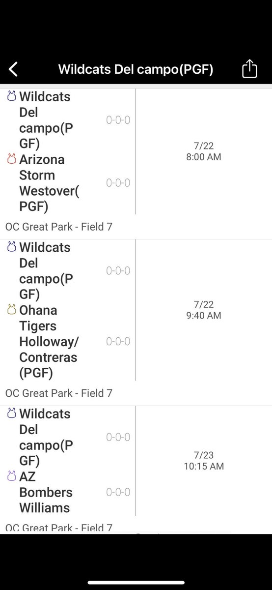PGF schedule. Hope to see you there !
