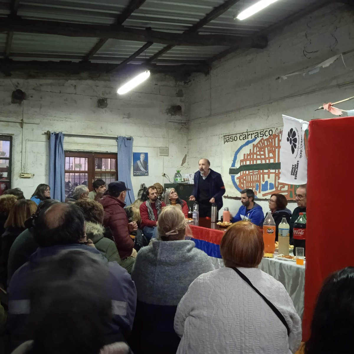 Hoy en Paso Carrasco celebraron el 52 aniversario del Comité Paso a Paso. Felicidades! ❤️💙🤍 <a href="/Josenunes1960/">Jose Nunes</a> <a href="/FaCanelones/">FA Canelones</a> <a href="/Socialistas90/">Partido Socialista</a> <a href="/Frente_Amplio/">Frente Amplio</a>