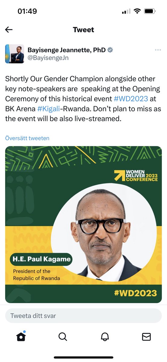 When @WomenDeliver organizes #WD2023 - the largest convening for gender equality in the world - it lets itself and feminists across the globe be part of the @RwandaGov’s #AutocraticGenderwashing. It’s quite upsetting. Here’s why. 🧵 👇