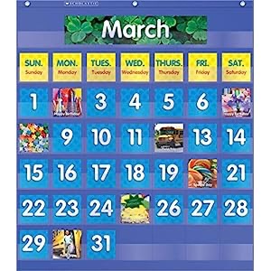 Monthly Calendar Pocket Chart Blue, Kid Friendly Calendar Chart, Elementary Classroom Approved

https://t.co/ImvrJBwXb6 https://t.co/fAo9dgcYUt