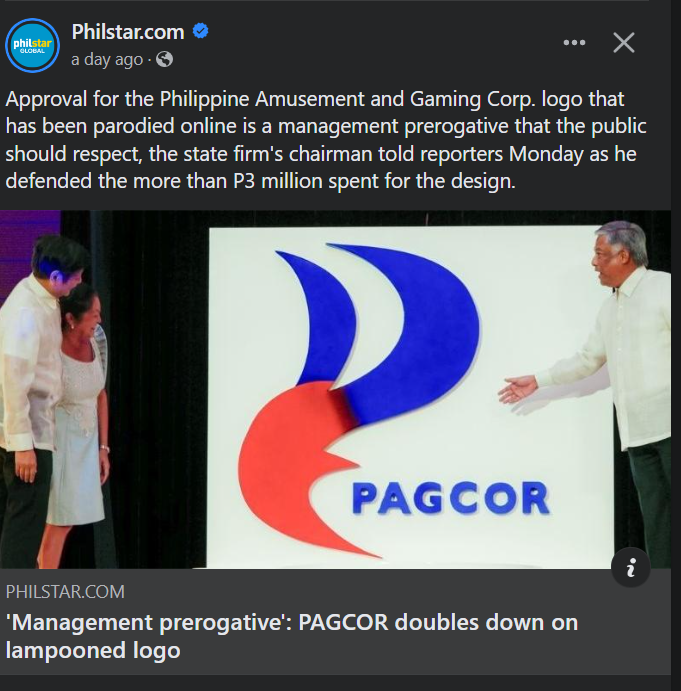 Callsign4thLeaf's tweet image. Another day of disservice under the 'best conshitution in the world itself'. The PAGCOR  sure have the gall to say it.

I don't care anymore.  There are a better proposals that is worth the money. What worth 3M? More like less 3M lmao.

Accountability's lacking.
#FedParlFDI