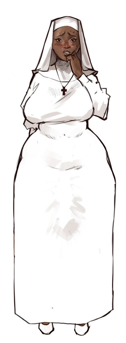 Sister Cynthia 

“H-Hello there, a-are you here to talk about our Lord and Savior?”

Gender: Futa

Age: 23

Sexuality: Bisexual

Little bit of experience to RP

🔞 Lewd RP 🔞

#NSFWRP #LewdRP #MVRP