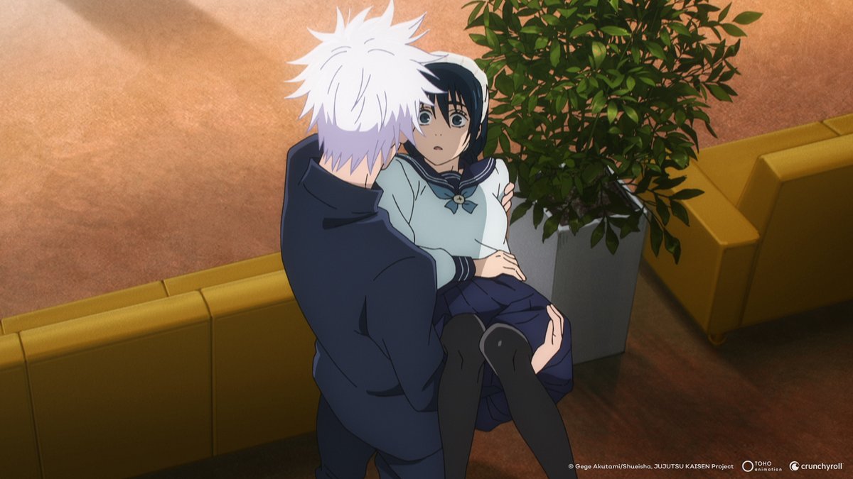 Jujutsu_Kaisen_'s tweet photo. Waking up in Gojo's arms #JujutsuKaisen https://t.co/z2fS9uBozy
