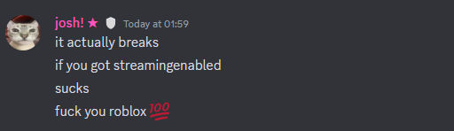 InertiaLighting's tweet photo. @nativelightrblx @Roblox  @robloxdevrel  🤔🤔🤔 https://t.co/1zfu9uKr2V