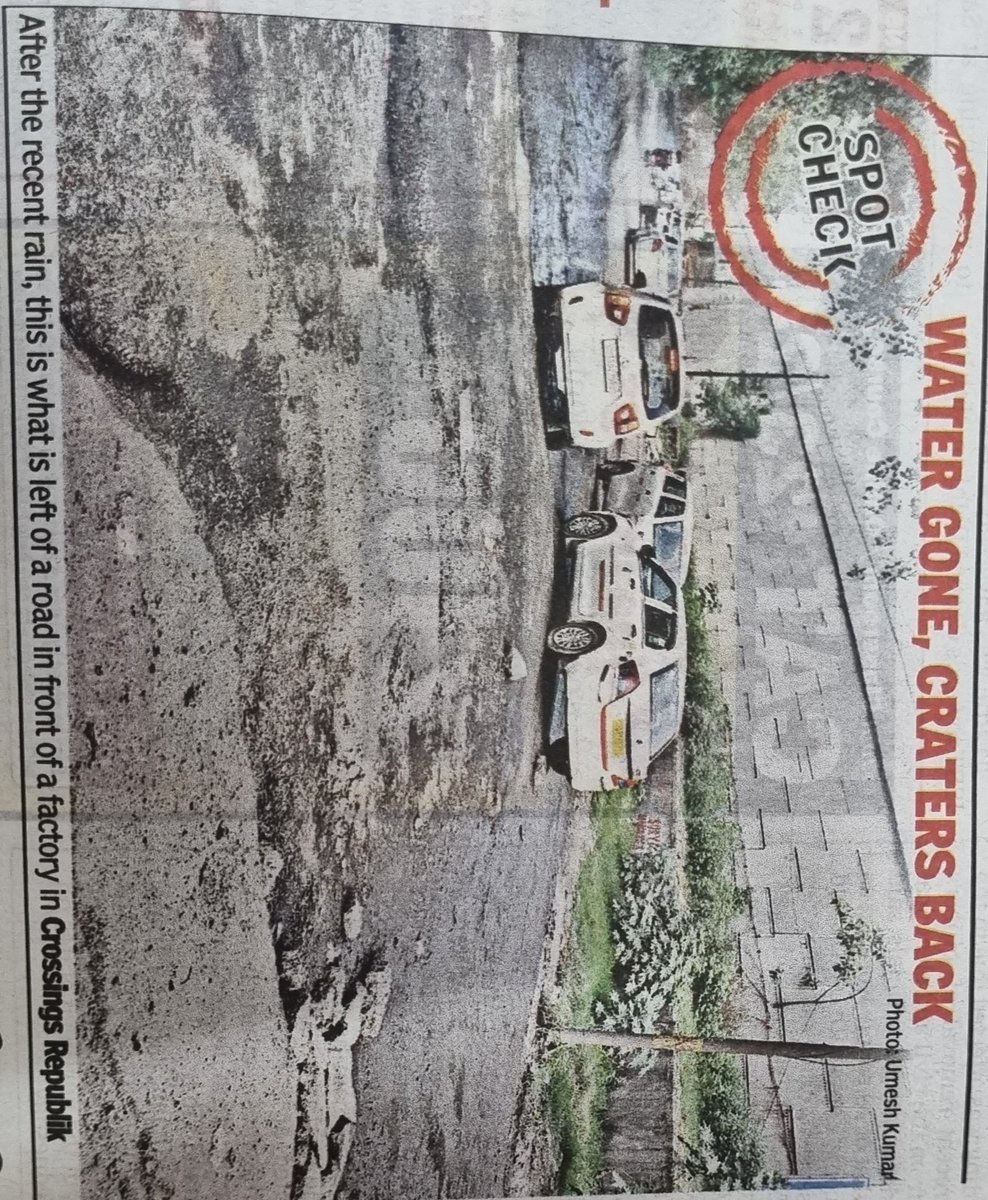 sunilbhargava1's tweet image. @dm_ghaziabad @AtulGargBJP @Gen_VKSingh @myogiadityanath @myogioffice @gdagzb what a pity that hon CM&apos;s if no pot holes has vanished. People are getting injured on a daily basis and admin is sleeping. A small patch cannot be repaired. Kisko kya bole...🙏🙏