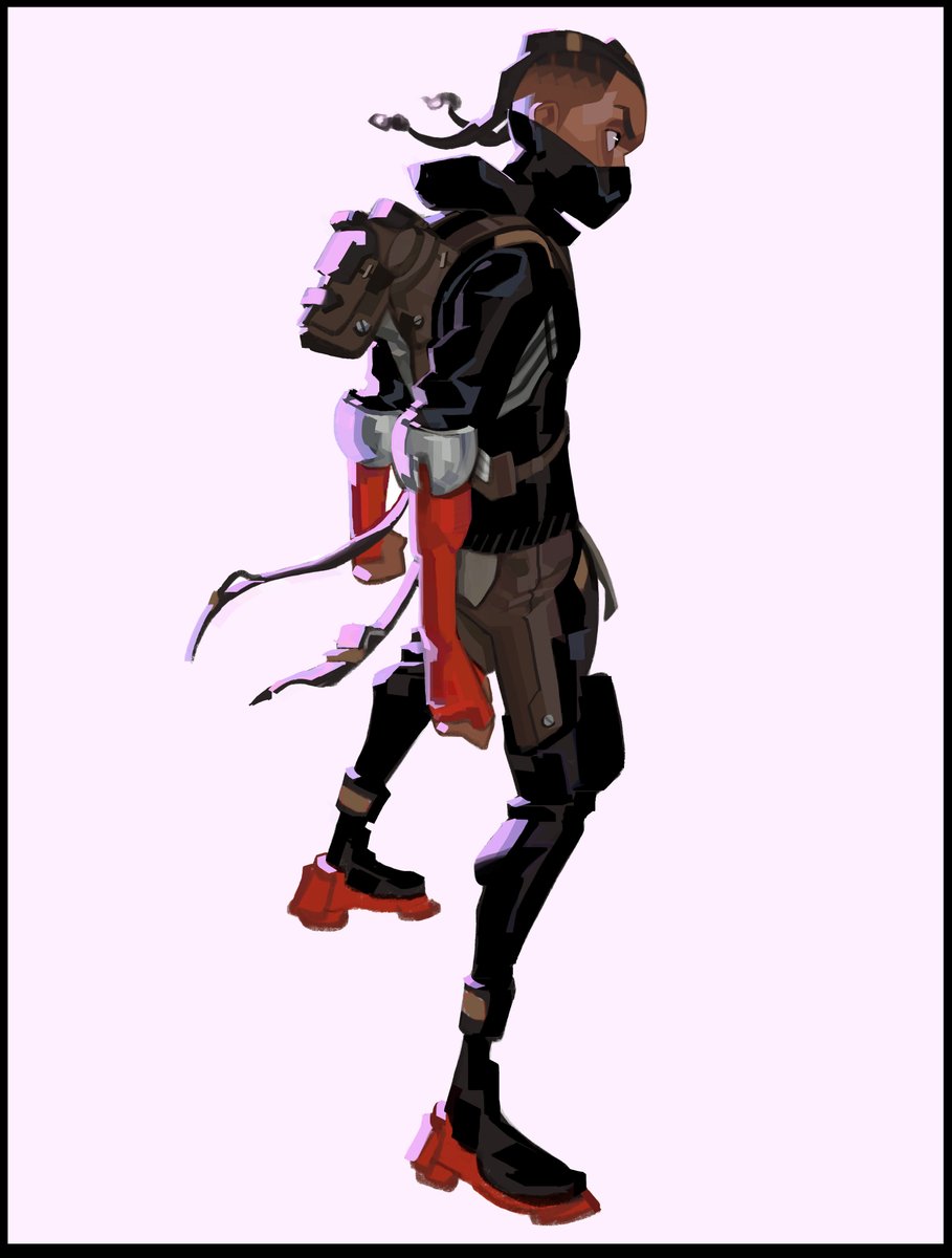 Here's the version of that initial vigilante Wiles that the directors rallied around before I jumped over to other characters.