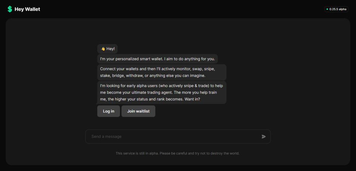 Fortizo (@0xfortizo) on Twitter photo Hey Wallet Waitlist Alpha!
<a href="/hey_wallet/">Hey Wallet!</a> needs alpha testers.
Get on waitlist & comment your number below in the original tweet quoted in next tweet below.
📃 Go to chat.heywallet.com
📃 Click Join Waitlist
📃 Enter Email
📃 Check your mail for confirmation mail. Confirm Hey Wallet Waitlist Alpha!
<a href="/hey_wallet/">Hey Wallet!</a> needs alpha testers.
Get on waitlist & comment your number below in the original tweet quoted in next tweet below.
📃 Go to chat.heywallet.com
📃 Click Join Waitlist
📃 Enter Email
📃 Check your mail for confirmation mail. Confirm