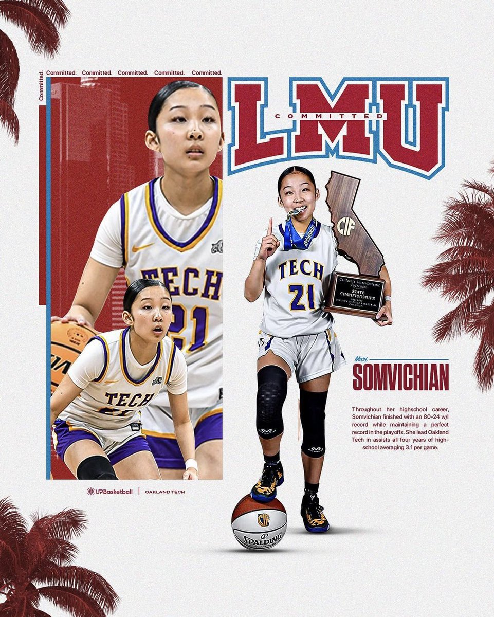 Congratulations to ‘23 PG Mari Somvichian on signing with LMU ‼️