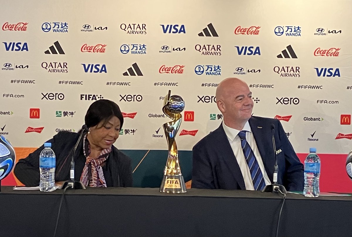 The 2023 Women’s World Cup will generate $500 million and break even financially, FIFA president Gianni Infantino said at the opening news conference. 

That’s significant for the women's tournament for a few reasons:
(1/4) 🧵