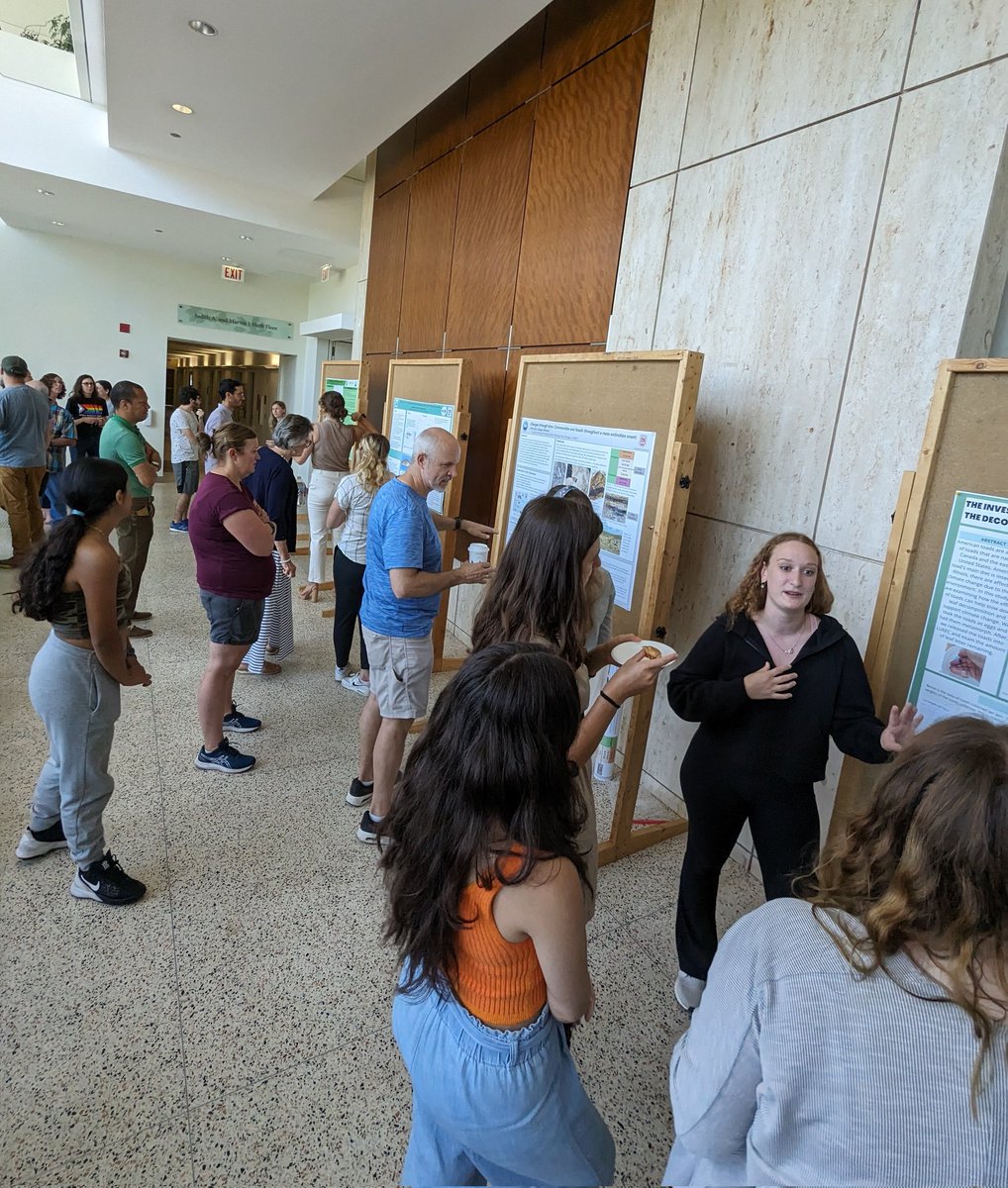 Our <a href="/NSF/">U.S. National Science Foundation</a> funded pre-RETs (pre-service teacher research experience) did a fantastic job presenting their research posters today <a href="/LoyolaChicago/">Loyola University Chicago</a>. Thanks for a great summer!