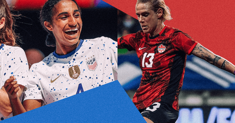 TheAthletic's tweet photo. Women’s World Cup home kits rated: France? Wrong blue! Nigeria? My eyes! USA? Room-splitter!