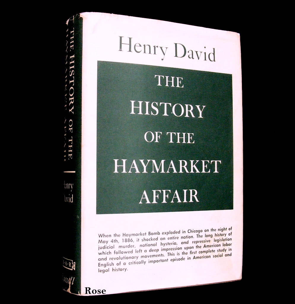 Check out The History of the Haymarket Affair Henry David 1958 2nd ed HCDJ Labor Movements https://t.co/tZYbtEPxq7 #eBay via @eBay https://t.co/rIhjh42OQf