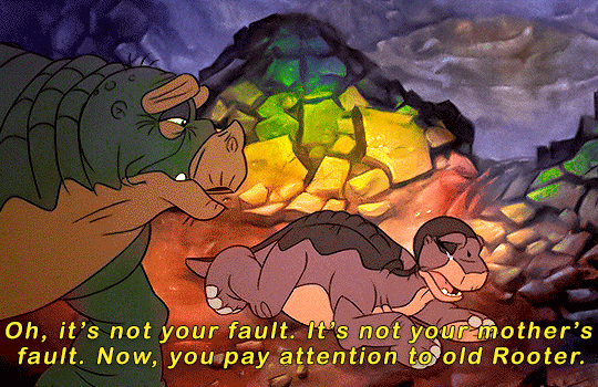 Princessxmisery's tweet photo. I feel animation doesn't have enough scenes like this that emphasizes on sadness and grief. Land Before Time(1988) didn't hold any punches. https://t.co/AGhyU8uqZq