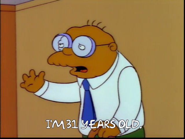 othatsraspberry's tweet photo. this is what it’s like to be in your 30s https://t.co/pjkBOX7zeZ