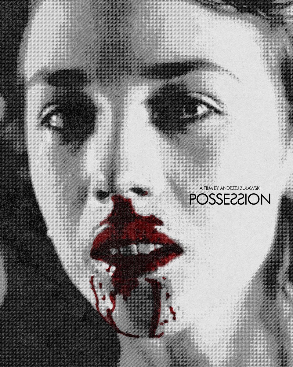 absnteal's tweet photo. Possession (1981) dir. by Andrzej Żuławski

Alternative poster concept by me https://t.co/l65Z3sTs1V