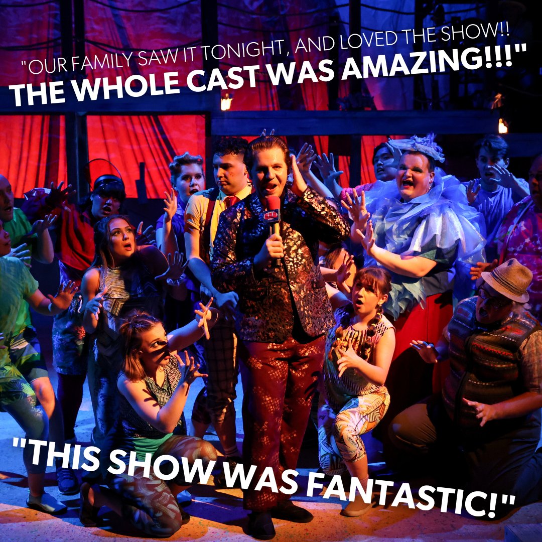 LyricArtsAnoka's tweet photo. Perch Perkins has announced that AUDIENCES OF ALL AGES ARE LOVING THE SPONGEBOB MUSICAL—regardless if they grew up with the cartoon or have never seen an episode! Here's just a few comments we've gotten! 

Grab tix to the musical event of the summer: https://t.co/PQalPuD0i6 https://t.co/Bh39BoPXB0