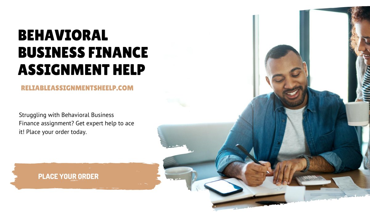 onlineHWdoer's tweet image. Need help with your Behavioral Business Finance assignment? Our experts are here to guide you towards success. Get top-notch assistance and excel in your studies! #FinanceAssignmentHelp #BehavioralFinance #AcademicSupport #Students #Success
