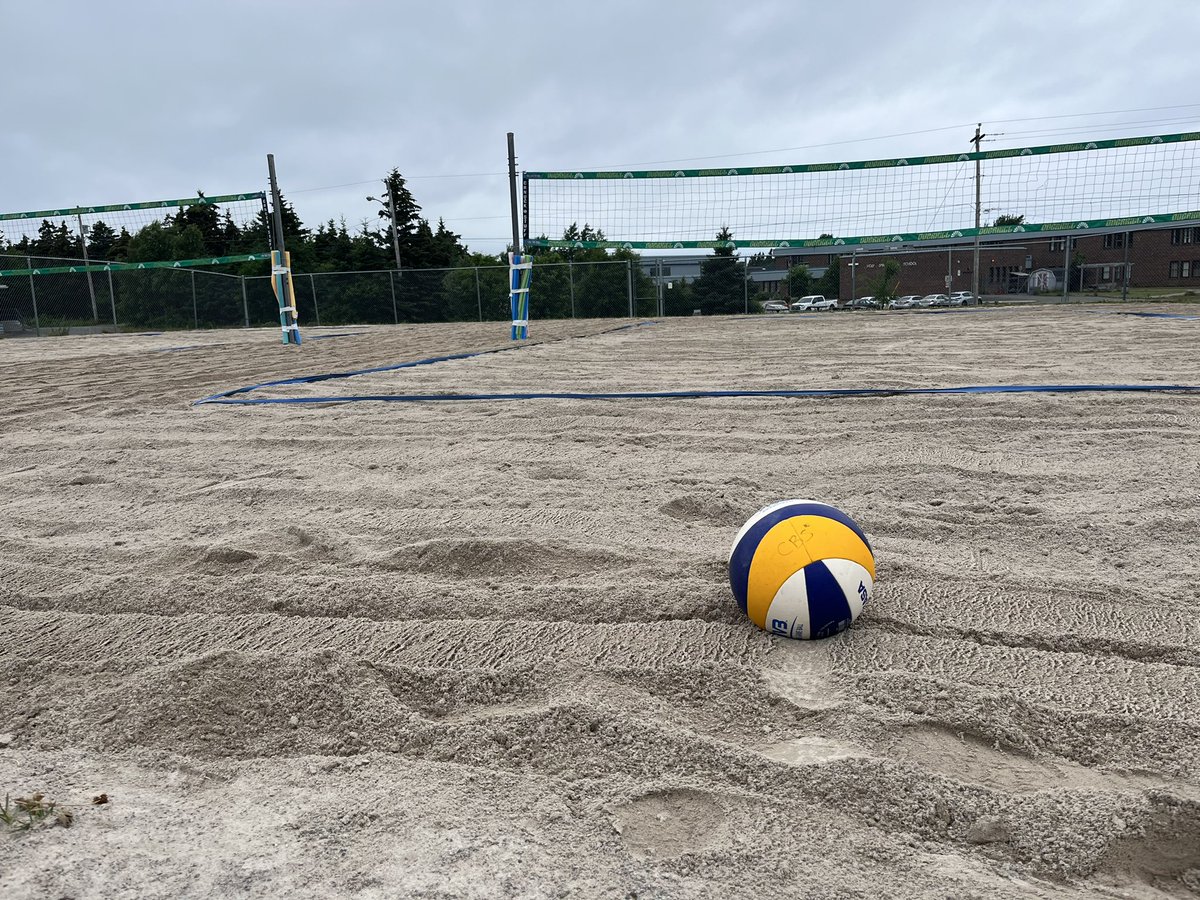 Beach volleyball has started! We had a hot first day on the courts but loved meeting our new athletes today!