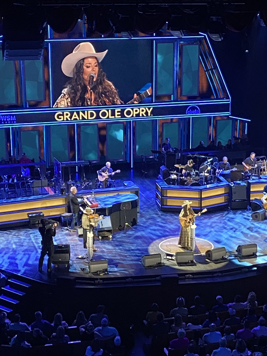 First time at the Grand Ole Opry. 👍