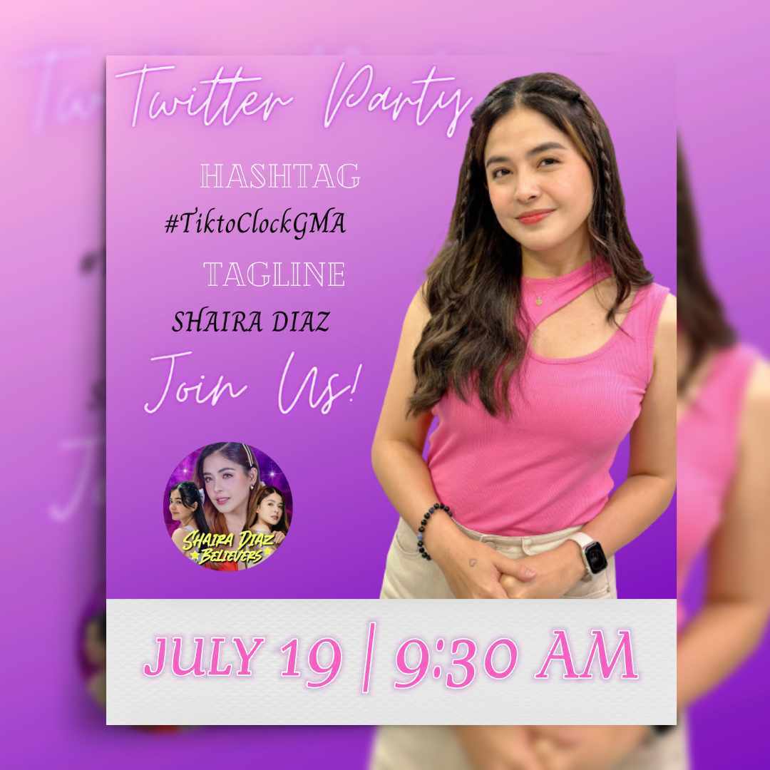 MichaSdb10937's tweet photo. Mahal kanamin always ate shai

SHAIRA DIAZ
#TiktoClockGMA https://t.co/4Xo4fevpuY