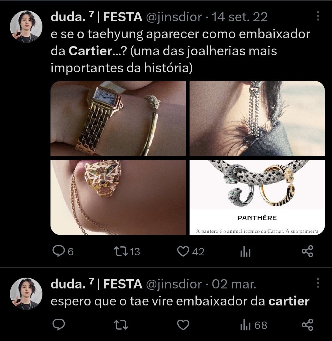 eu avisei