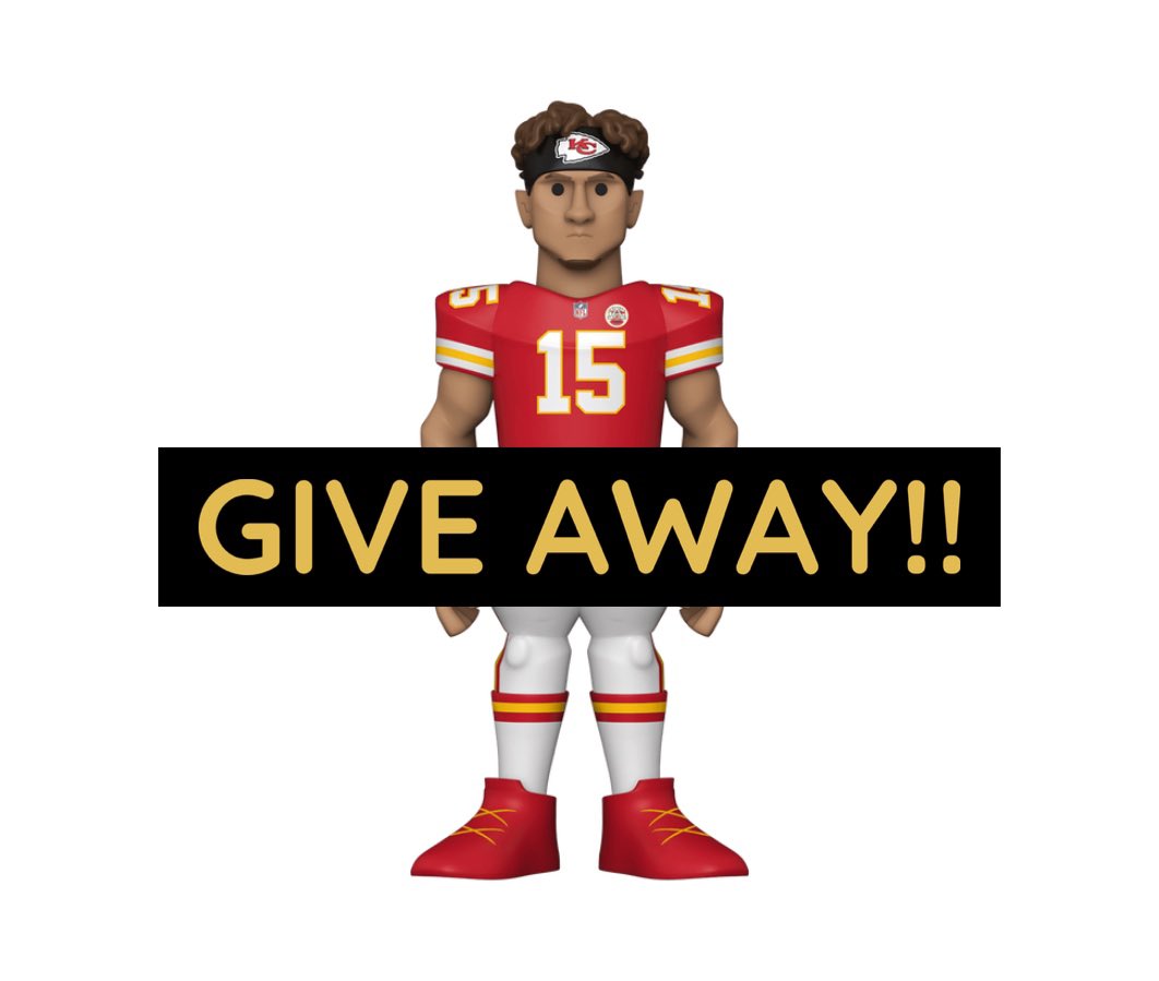 Farzin21's tweet photo. 🚨 GIVE AWAY TIME! 🚨

Patrick Mahomes premium vinyl 6” figure

Give away rules:

— Follow @farzin21 
— Retweet/like this tweet

Winner must be in the US. Winner will be randomly selected and announced on Sunday, July 23 at 8 pm CT! https://t.co/bY1YkQQfWm