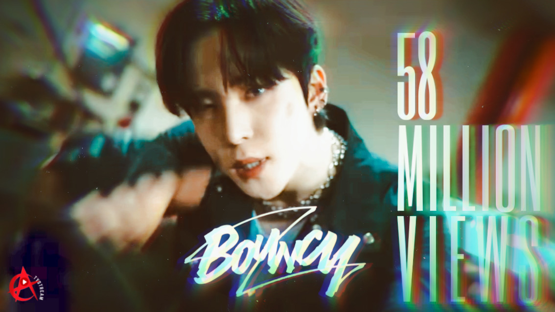 ATYstream's tweet photo. ➺ @ATEEZofficial 'BOUNCY (K-HOT CHILLI PEPPERS)' Official MV has reached 58.000.000 views! Congratulations!🌶️
https://t.co/ptlkm0AQau
—🌸—
#BOUNCYto60M
#OUTLAW #BOUNCY #ATEEZ_BOUNCY #에이티즈 #エイティーズ https://t.co/Ji5RslOpyO