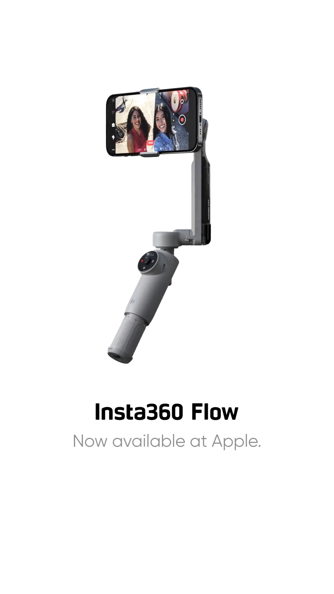 Insta360 on official Canada, now the tracking AI X: Flow New at U.S., Apple Available is stabilizer for in shots. The https://t.co/aGgrV5QLHZ \