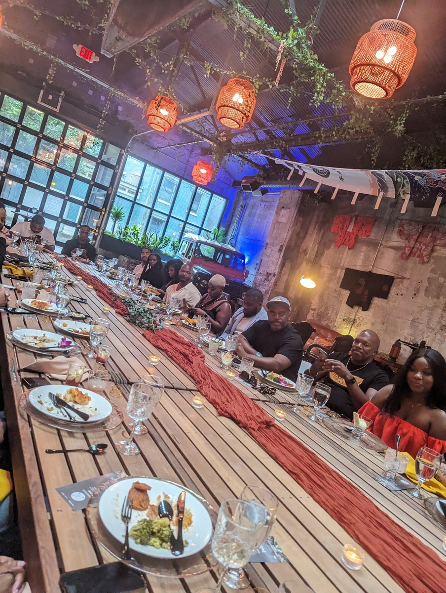 MotownIni's tweet image. Feeling the love at #BlackTechWeek shoutout to @HajjFlemings for the dinner tonight gathering tonight