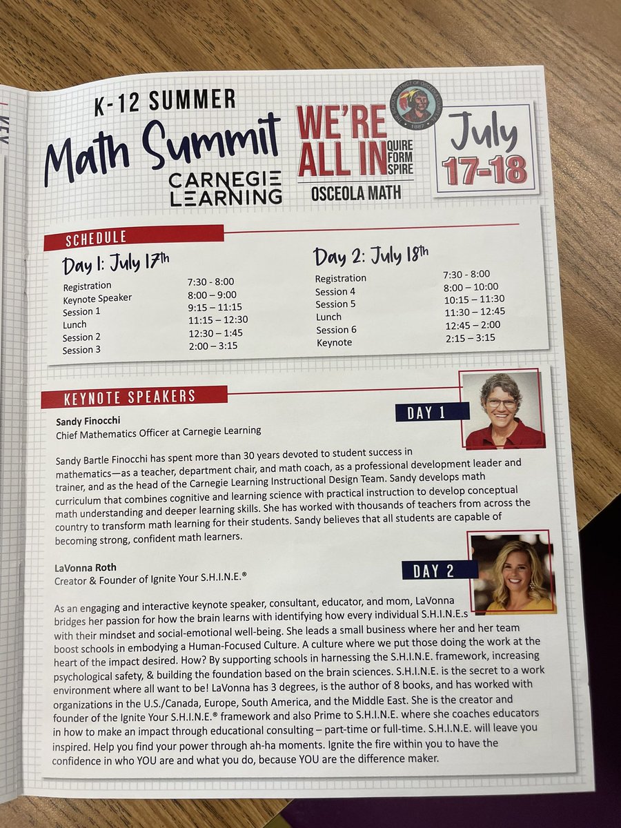 CmartinCassie's tweet image. Amazing 2 days of Professional Learning in The School District of Osceola County.  @carnegielearn @Osceolaschools