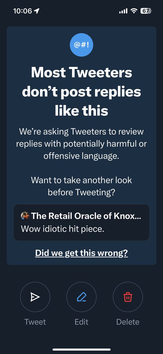 Okay @Twitter since when is responding to a <a href="/CNBC/">CNBC</a> article saying it’s a hit piece harmful or offensive?  The article is offensive to the millions that happily reside in the states listed.