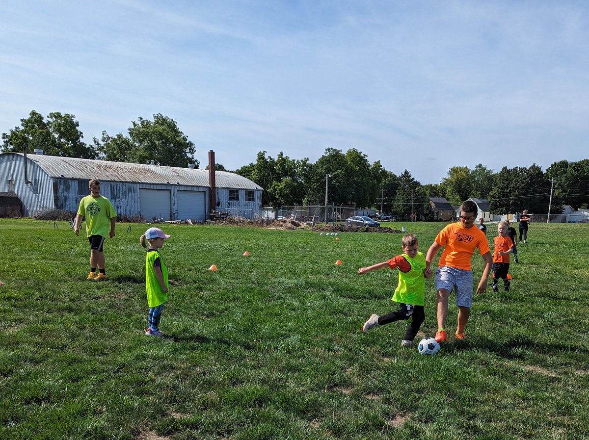 Day two of our camp!! Beautiful weather really makes it almost perfect!! Love seeing the improvement from year to year and even some big improvements by the end of camp! Future looks bright!!