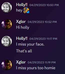 Holly tweet media